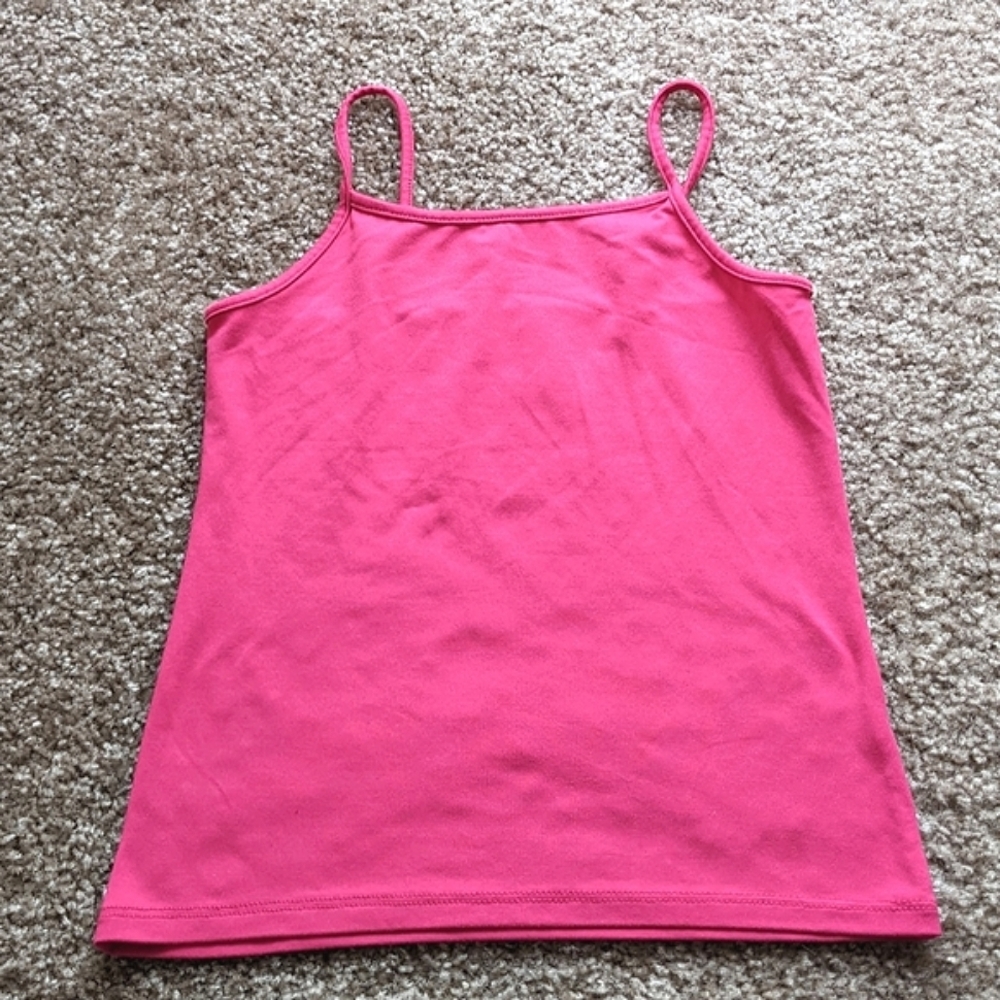Wonder Nation Pink Cami Tank Girls size Small